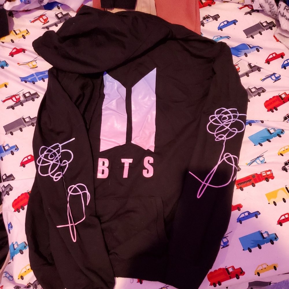BTS Black Hoodie